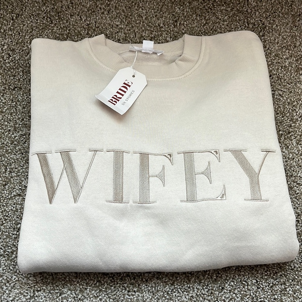 Six Stories Wifey Crewneck